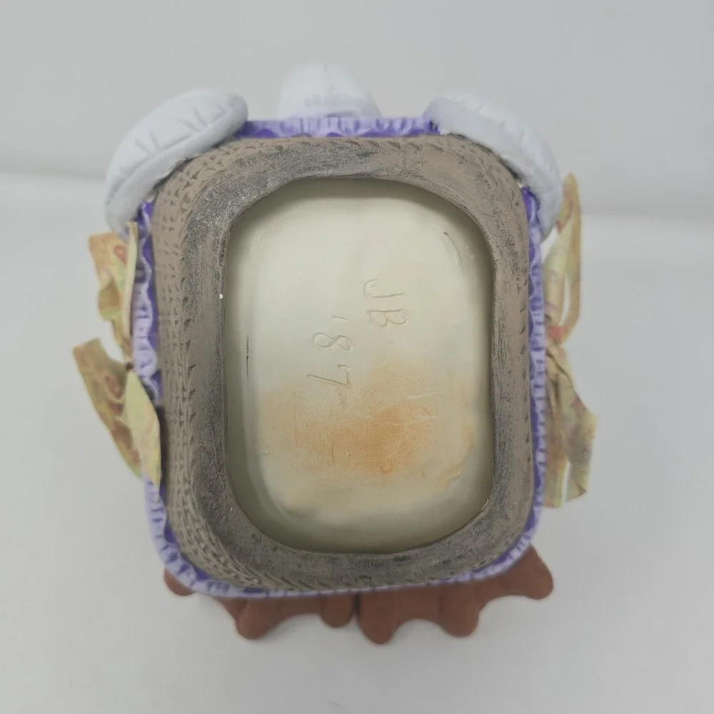 Cotadgecore Granycore‎ Ceramic Goose Basket Very Rare1987 Crafted